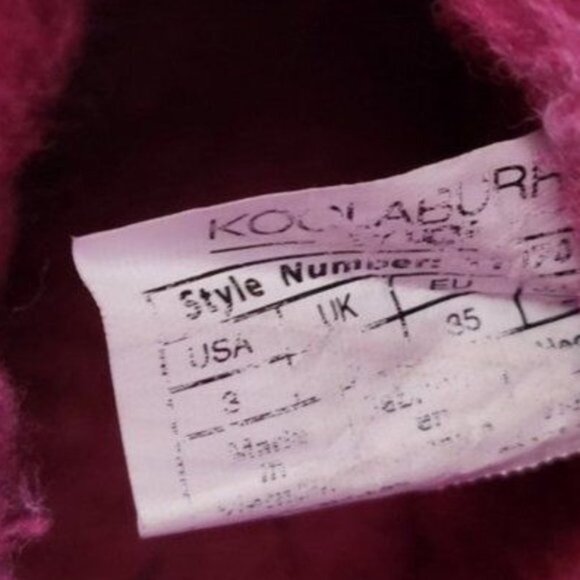 KOOLABURRA UGG PINK STAR MINI SUEDE GIRLS BOOTS - Picture 13 of 14